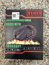 UtechSmart Venus High Precision Laser Gaming Mouse - Black picture