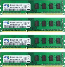 Samsung 32GB KIT 4x8GB DDR3 1600MHz PC3-12800 DIMM Desktop Memory RAM CL11 1.5V picture