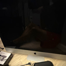 Apple iMac Silver All-in-One Desktop Computer AIO All-In-One Desktop PC LINUX picture