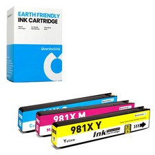 OSI Compatible Black Color Ink Cartridges Lot fits HP 981X for PageWide picture