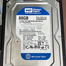 Western Digital WD Caviar Blue 80GB WD800AAJS 3.5in SATA 7200RPM 8MB picture