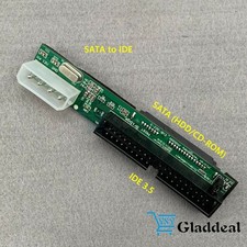 NEW SATA to IDE adapter converter 2.5 SATA Female to 3.5 inches IDE male 40 pin picture