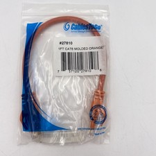 CablesToGo 1FT CAT6 SNAGLESS UTP CABLE-ORGANGE 27810 picture