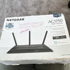 NETGEAR AC1750 WiFi 5 Dual-Band Router R6400, 4-Port Gigabit, Black picture