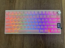 CUSTOM Wireless Mechanical Keyboard – Crystal Jelly Keycaps picture