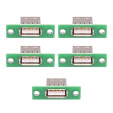 CY 5pcs/set DIY OEM Plug Connector with Panel Mount Solder Type Reversible picture