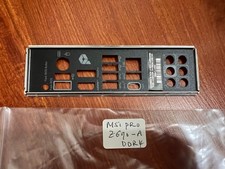 MSI  IO SHIELD FOR  MSI  PRO Z690-A DDR4 , Pro Z690-A, ORIGINAL picture