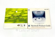 Sealed 2 - Apple Macintosh Products Guide CDs From 1999 & 2000 picture