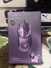 Pokemon x Razer 2026 Cobra Wired Mouse Espeon & Umbreon Edition SHIPS ASAP 💜🖤 picture