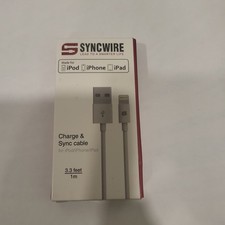 2X 3Ft Lightning Cable MFi USB Charge/Sync Cord for iPhone iPad White New picture