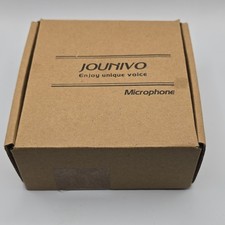 Jounivo JV-601 USB Gooseneck Desktop Microphone, Mute Button, Black picture