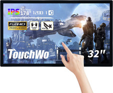 32 Inch Interactive Touchscreen Monitor, Smart Board with 16:9 Display 1080P, Wi picture