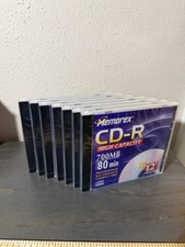 Lot of 7 Memorex CD-R 700MB 80 Min 12x Professional Recordable Compact Discs New picture