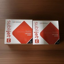 2 NEW GENUINE SAWGRASS Sublijet HD BLACK 75ml Ink Virtuoso SG800 (Use By 2020) picture