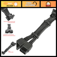 90 Degree 12VHPWR Adapter to Dual 8Pin - 16AWG PCI-E 5.0 GPU Extension for RTX 3 picture