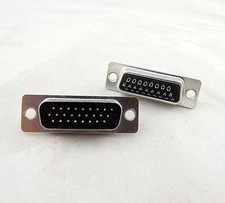100x D-SUB DB26 26 Pin Male Straight Solder Type Adapter Connector 3 Rows DB26M picture