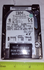 IBM TRAVELSTAR DJSA-220 HARD DISK DRIVE 20 GB P/N: HG2015200046 *PARTS ONLY* picture