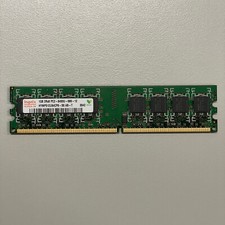 Hynix 1GB DDR2 RAM PC2-6400 800MHz non-ECC Unbuffered DIMM HYMP512U64CP8-S6 AB-T picture