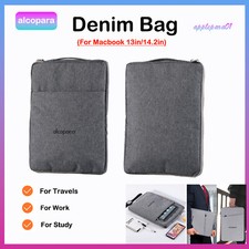 alcopara Waterproof lightweight Denim Bag for MacBook 13