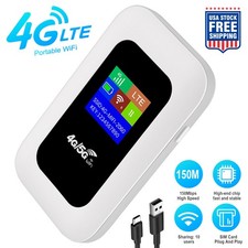 2024 New Portable 5G LTE Wireless WiFi Router Mobile Broadband MIFI LCD Hotspot picture