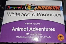 Newmark Learning Interactive Whiteboard Resources Animal Adventures 12 CD-ROM St picture