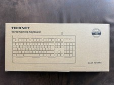TECKNET Wired Gaming Keyboard, USB Wired Computer Keyboard picture