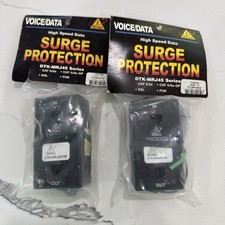 Lot of 2 DITEK DTK-MRJ45C5E RJ45 CAT5e Surge Protectors New Voice Data picture