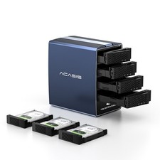 Acasis 4 Bay SAS/SATA to USB 3.0 Hard Drive Enclosure for 2.5/3.5 Inch HDD/SSD picture
