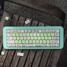 Moa Panda Kawaii Theme Keycaps142Pcs/set PBT MOA Profile picture