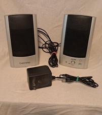 Gateway G Max 2000 Computer Speakers W/Power supply Great Condition picture