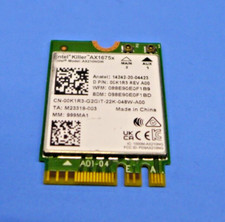 Intel Killer AX1675x WLAN WIFI 802.11ax Bluetooth Wireless Card Dell 0K1R3 picture
