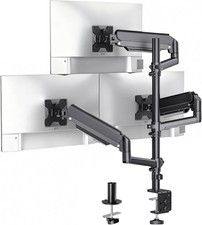 WALI Triple Monitor Mount, Full Adjustable 3 Monitors Desk Mount picture