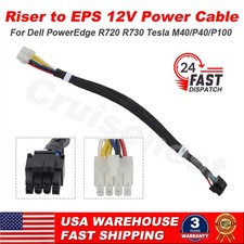 Server GPU Power Cable For Dell R720 R730 to Tesla P40 P100 EPS 12V Adapter picture