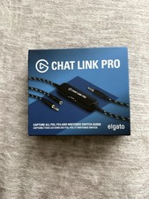 Elgato Chat Link Pro - Audio Adapter for PS5, PS4, Switch - Capture Audio Device picture