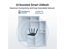 RT-BE3600 WiFi 7 AiMesh Extendable Router, 4K-QAM, MLO, AI Detection 2.5G ASUS picture