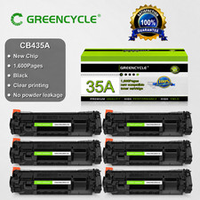 6PK 35A CB435A Toner Cartridge Fit for HP LaserJet P1005 P1006 P1007 P1008 P1009 picture