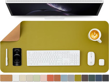Cork Desk Mat - Dual-Sided Desk Pad for Office and Home - Desk Organization and picture