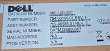 NEW Dell Force10 S60-12G-2ST 2PT 12G Stacking Module For S60 754-00166-01 picture