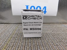 1PC NEW OEM Digital Check Multi-Line Black Ink Jet Cartridge MS0096 picture