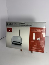 Belkin Wireless G Gaming Adapter PS2 Xbox GameCube Sealed Vintage Retro NIB  picture