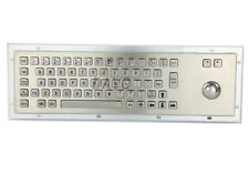 Metal Kiosk Keyboard with Trackball Stainless steel keyboard IP65 keypads picture