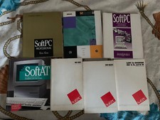 Apple Macintosh Softpc Badge for Mac SE/30 Lot 7 Manuals picture