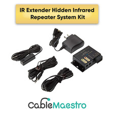 IR Extender Hidden Infrared Repeater System Kit Home Theater Connection Block picture