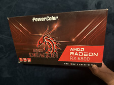 PowerColor Red Dragon AMD Radeon RX 6800 3DHR OC 16GB GDDR6 ***BOX ONLY*** picture