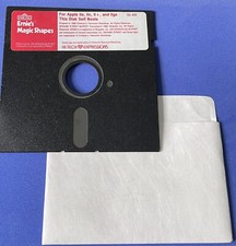 Vintage 1987 Sesame Street Ernie's Magic Shapes Computer Game Apple IIe IIc IIgs picture