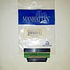 MANHATTAN SCSI III TO SCSI II INTERNAL ADAPTER, DB68/HP (F) - SOCKET 50 (F), NOS picture