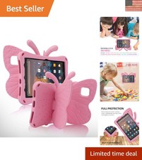 Cute Butterfly Case for  Fire 7 Tablet 12th Gen - Shockproof & Lightweight picture