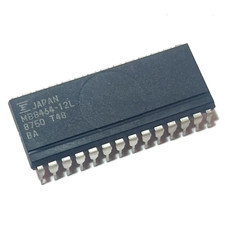 Fujitsu MB8464-12L 8Kx8 (64Kbit) CMOS Static RAM 120ns DIP-28 Vintage 1987 NOS picture