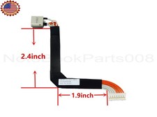 Genuine 8PIN For MSI MS16P1 DC Power Jack IN Cable Charging Port K1G-3008053-H39 picture