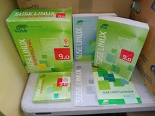 SUSE LINUX Professional 9.0 Includes 7 CD's, Guide Etc. Big Box  picture